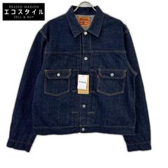 ✨特大✨FULLCOUNT×A Leather コラボ デニムジャケット 2nd - メルカリ