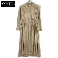 UNITED ARROWS ユナイテッドアローズ ﾍﾞｰｼﾞｭ ﾘﾈﾝ ﾀﾞﾌﾞﾙﾌﾞﾚｽﾄｼﾞｬｹｯﾄ 34