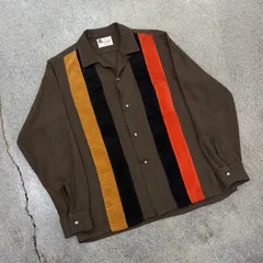 【PILGRIM】〜60s Wool×Rayon Loop Collar Shirt M "Mint Condition / Rare Detail"のサムネイル