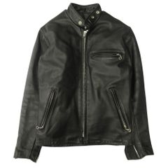 90年代立ち襟Schott ショット641 シングルライダースUSA製 40黒 - メルカリ