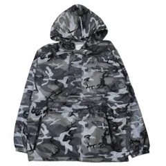 未使用 22AW CELINE セリーヌ エディ期 カモフラ プルオーバー ナイロンジャケット ウィンドブレーカー 44 グレー 2W732153Q メンズ 古着 中古 USEDのサムネイル