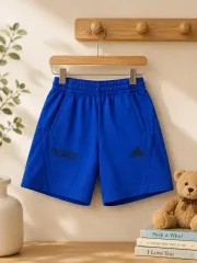 アディダスキッズ プレデター ハーフパンツ ブルー 120サイズ