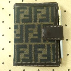 FENDI ズッカ柄 6穴 システム手帳カバー - メルカリ