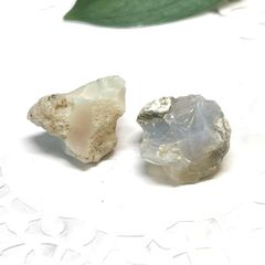 天然石☆原石☆高品質！希少なマニハール産水晶ミニ2個セット☆高い