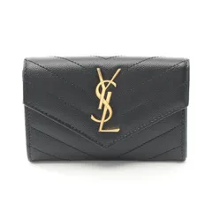 SAINT LAURENT PARIS サンローランパリ モノグラム サンローラン エンベロープ ウォレット 二つ折り財布のサムネイル