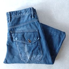 希少）ユーズド加工美品☆ジースターロウ SCUBA テーパード デニム 