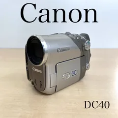 ジャンク品 Canon DC40 ビデオカメラ 【RG21】のサムネイル