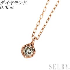 10金 ネックレス シエナロゼ クラシカルハート ルージュ 40cm K10YG 