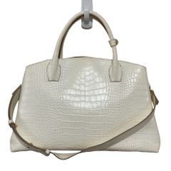 IACUCCI イアクッチ クロコ型押し ショルダーバッグ 2way イタリア製 