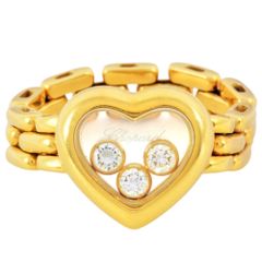 Chopard ショパール ハッピーダイヤリング K18YG 5.2g 9号 - メルカリ