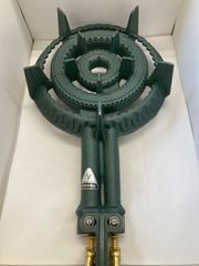 美品 DAIEI 大栄 鋳物コンロ DE-14B 一重型 五徳 - メルカリ