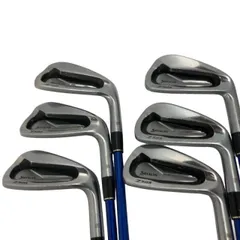 【中古】 ダンロップ SRIXON Z585 6S アイアンセット IR Miyazaki for IRON (フレックスS) メンズ 男性用 右利き 右用 Cランク ゴルフクラブ