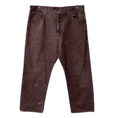 メキシコ製 Levi's 501XX デニムパンツ W42 パープル系 リーバイス ボタンフライ ビッグサイズ 紙タグ デニム アメカジ ジーンズ 2605-317