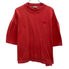 ~00s McGREGOR 半袖 ロゴTシャツ X-LARGE レッド マクレガー プルオーバー ~00年代 モックネック 刺繍 カットソー 夏物 a805-6284のサムネイル