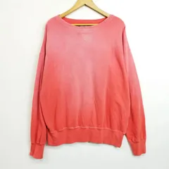 Riding High ライディングハイ トレーナー スウェット ガゼット 裏起毛 フェード コットン 古着 VINTAGE ピンク系 E498のサムネイル