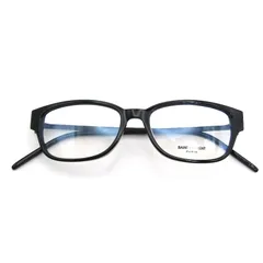 未使用 SAINT LAURENT PARIS サンローラン メガネフレーム SL M48-F イタリア製 ウェリントン フルフィット 002 ブラック 54000934のサムネイル