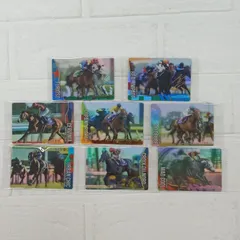 サラブレッドホースコレクション　ツインウェハース　未開封　8枚セット　競馬　カード　AHR5-14