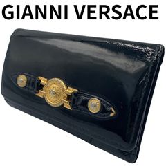 GIANNI VERSACE ベルサーチ メデューサ レザー キーホルダー - メルカリ