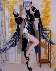 原神 エウルア コスプレ 衣装 フルセット ウィッグ 靴付き - メルカリ