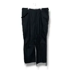 YMCLKY MFG  フィールド カーゴパンツ M-1951 ドローコード ワイドパンツ カジュアル アウトドア メンズ サイズレギュラーラージ ブラック 通年 ゴーゴー古着久喜倉庫店 52 No.K2007Yのサムネイル