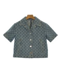 グッチ デニム ジャケット ウェブライン シェリーライン ショート丈