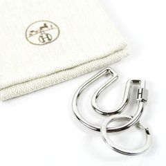 HERMES ❣️レア❣️オレンジXシルバーフェール・ア・シュヴァル