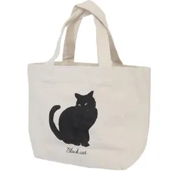 【新品】キャットマルシェ ランチバッグ ミニトート トートバッグ FRIENDSHILL フレンズヒル お弁当かばん 帆布 ランチトートのサムネイル