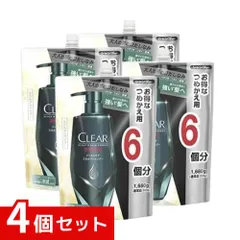クリア(CLEAR) フォーメン トータルケア スカルプ シャンプー 詰替 1680g ×4個セット 4902111770130 /のサムネイル