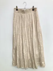 OLIVE des OLIVE オリーブデオリーブ ロングスカート M ベージュ レディース