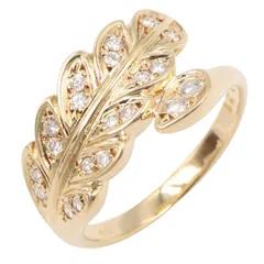 ジュエリー JEWELRY リング・指輪 ダイヤリング ﾀﾞｲﾔ 3.8g #9.5 K18（イエローゴールド） ダイヤモンド ダイヤリング レディース Used Aのサムネイル