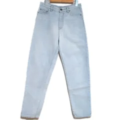 美品 SAINT LAURENT PARIS サンローランパリ デニムパンツ ジーンズ W26 160/64Y インディゴ ライトブルー レディース 古着 中古 USEDのサムネイル