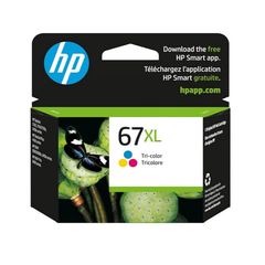 HP 67XL インクカートリッジ ブラックと トライカラー - メルカリ