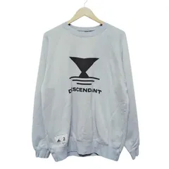 DESCENDAT ディセンダント FLUKE UP CREW NECK クルーネックスウェットシャツ トレーナー 261ATDS-CSM02 ブルー系 コットン サイズM 65202のサムネイル