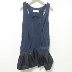 MM6 Maison Margiela ブルー サテン キャミソール - メルカリ