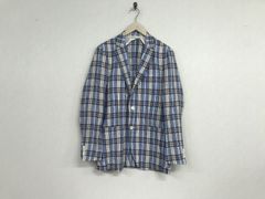 BOGLIOLI K.JACKET チェック テーラードジャケット サイズ44 - メルカリ