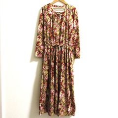 Sybilla シビラ 花柄刺繍ワンピース 七分袖 - メルカリ