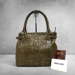 TRES archive y2k grunge boho leather tote bag toggle horn design