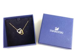 チ11/swarovski/スワロフスキー/ネックレス/ハート/インフィニティ 