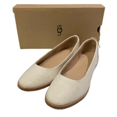 美品 UGG アグ W MESA フラットパンプス US7 24.0cm ベージュ系 レディース 古着 中古 USEDのサムネイル