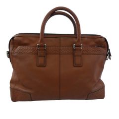 COACH グラマシーレザー コミューターシグネチャーブリーフケース 