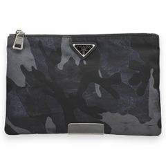 Gカード付き/美品】PRADA サコッシュ 三角ロゴ 黒 白タグ BT7372