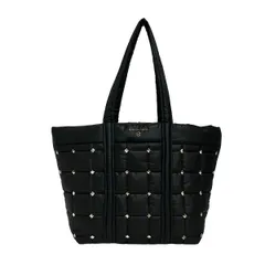 MICHAEL KORS(マイケルコース) トートバッグ - 黒 スタッズ/キルティング
