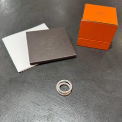 新品未使用】HERMES クルー・ド・フォルジュ GM シルバー リング 美品