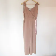 美品 leur logette ルールロジェット カシュクールオールインワン 0 ベージュ レディース 古着 中古 USEDのサムネイル