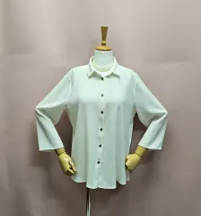 ザラ ZARA とろみ素材 8分袖 ブラウス