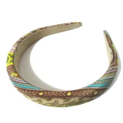 美品 ETRO エトロ ペイズリー柄 カチューシャ マルチカラー レディース 古着 中古 USEDのサムネイル
