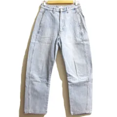 美品 PASSIONE パシオーネ デニムパンツ サイズ40 ライトブルー レディース 古着 中古 USEDのサムネイル