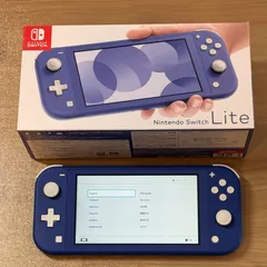5-090【美品】Switch LITE ブルー 箱付き 完動品