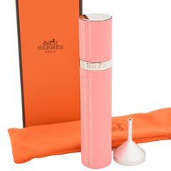 ☆新品☆ HERMES 香水ケース レフィラブル アトマイザー オレンジ