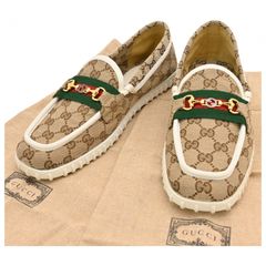 正規店購入 グッチ GUCCI ローファー 361/2 箱付き 保存袋付き - メルカリ